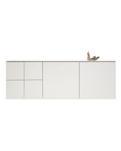 Fuuga senkki, cashmere, isot & pienet ovet, säätösokkeli, kolmiosainen