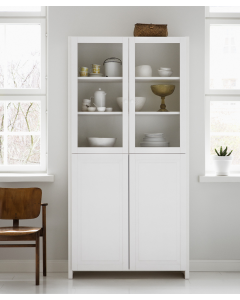 Lundia Classic vitriini, lasi- ja antiikkitäyteovilla