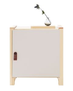 Classic yöpöytä cashmir-ovella, matala