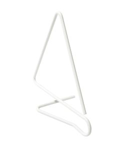 Kirjatuki lanka kolmio valkoinen