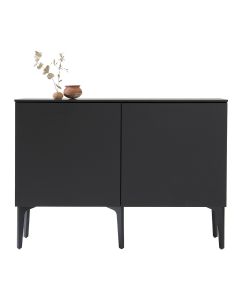 Fuuga senkki, musta, kaksi isoa ovea, mustat jalat