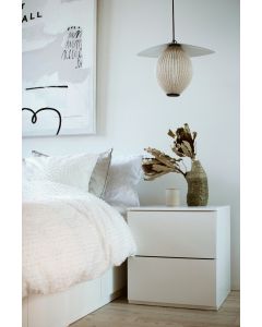 Fuuga yöpöytä kahdella laatikolla