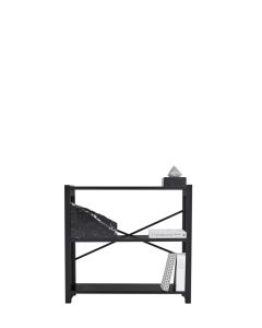 LUNDIA CLASSIC LOW OPEN SHELF, BLACK