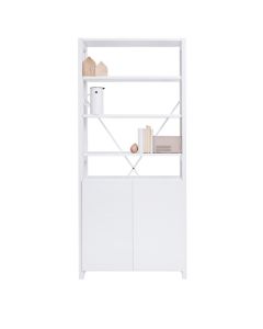 Classic -hylly valkoisilla ovilla