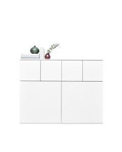 Lundia Fuuga closet with large and small doors