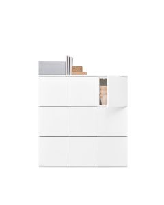 Lundia Fuuga closet with 9 small doors
