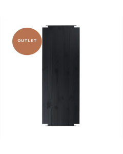 Hyllytaso 80x30 mustalakattu, outlet-taso