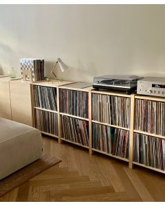 Leveä Classic LP-levyhylly