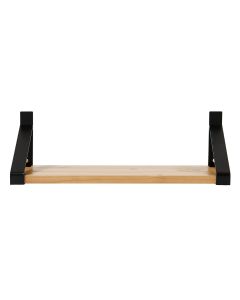 Seinähyllykokonaisuus 50 cm leveä, ruskealakattu