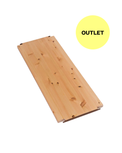 Hyllytaso 80x30 ruskealakka, outlet-tuote