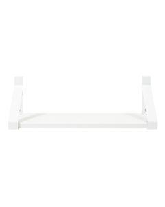 Seinähyllykokonaisuus 50 cm leveä, valkolakattu