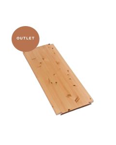 Hyllytaso 80x30 ruskealakka, outlet-tuote