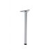 Metal leg 68cm grey