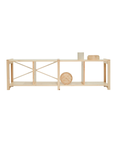 Matala Classic hylly jakolevyill&auml;, kaksiosainen