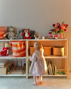 Lundia Classic open shelf, two colored
