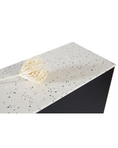 Fuuga kansitaso, Terrazzo kivikomposiitti, 32 cm syvä
