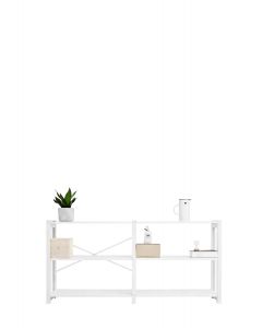 Lundia Classic, low open shelf, two-pieces