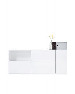 Lundia Fuuga tv-table with drawers and a vertical door