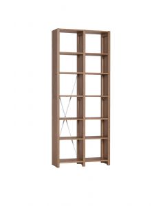 Lundia Classic shelf, brown lacquered
