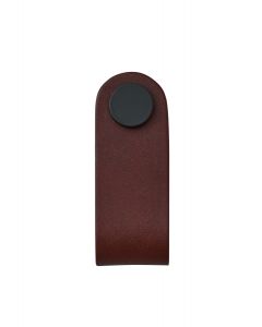 Leather pull, brown/black