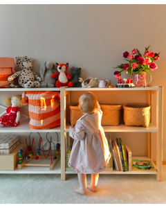 Lundia Classic open shelf, two colored