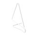Kirjatuki lanka kolmio valkoinen