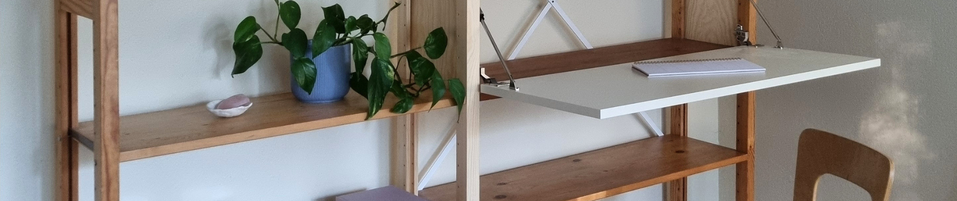 Sukupolvelta toiselle: Outin Lundia-hylly lapsuudesta omaan kotiin